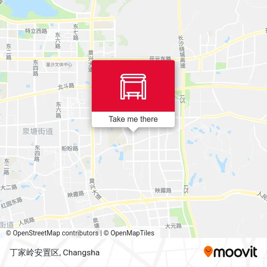 丁家岭安置区 map