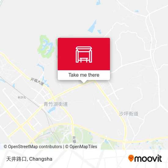 天井路口 map