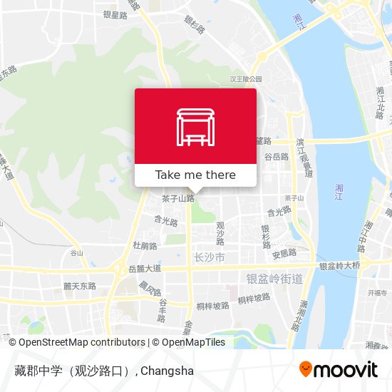 藏郡中学（观沙路口） map