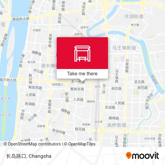 长岛路口 map