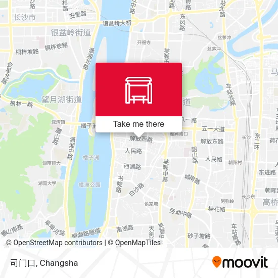 司门口 map