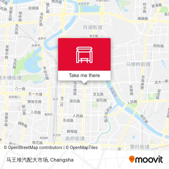 马王堆汽配大市场 map