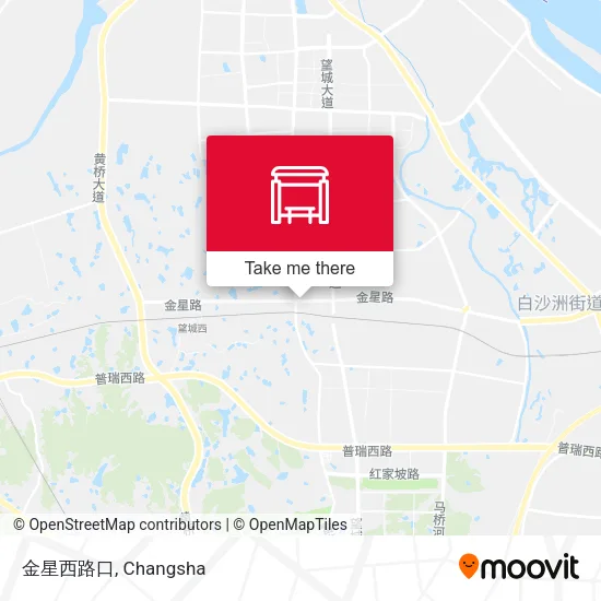 金星西路口 map