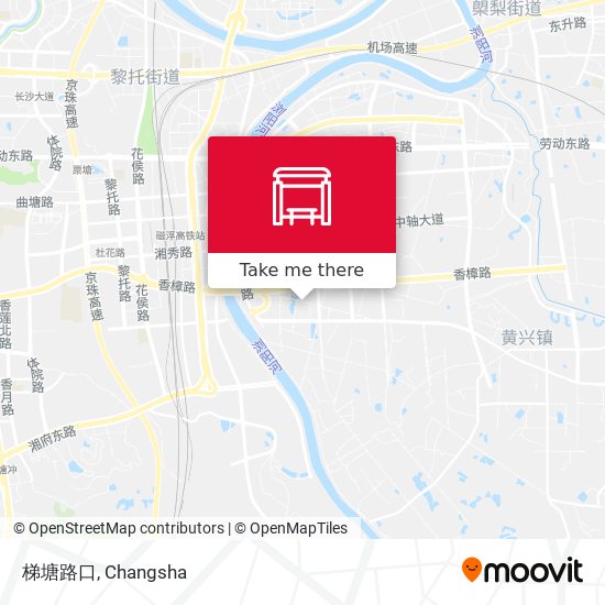 梯塘路口 map