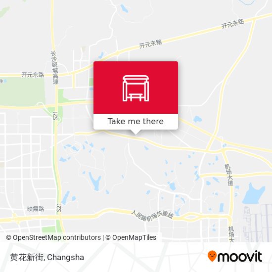 黄花新街 map