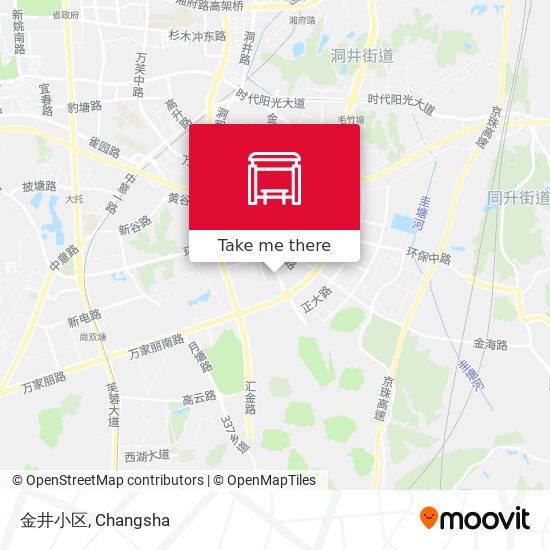 金井小区 map