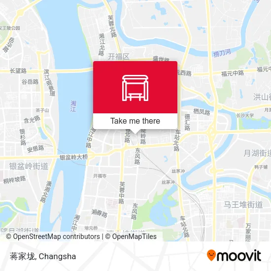 蒋家垅 map