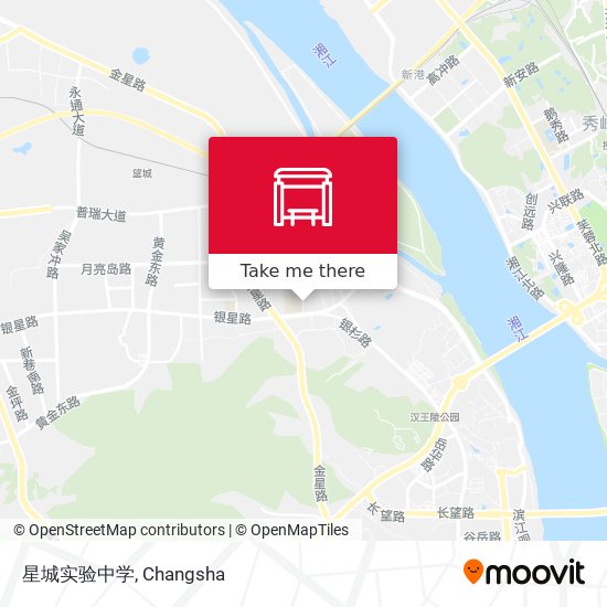 星城实验中学 map