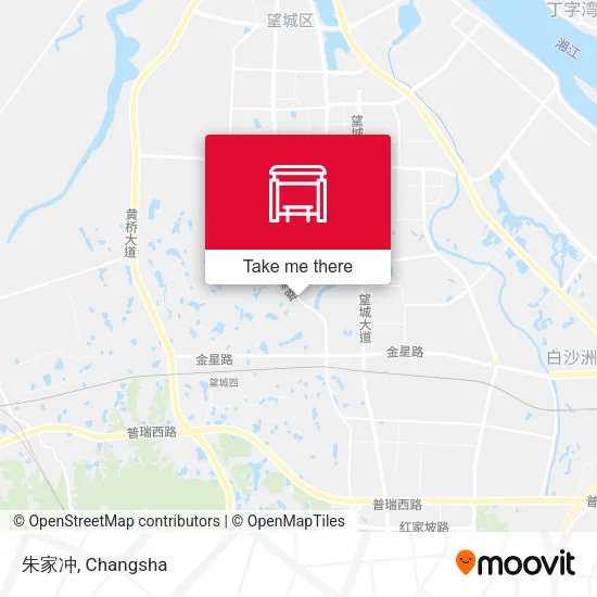 朱家冲 map
