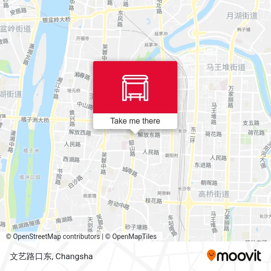 文艺路口东 map
