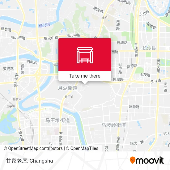 甘家老屋 map