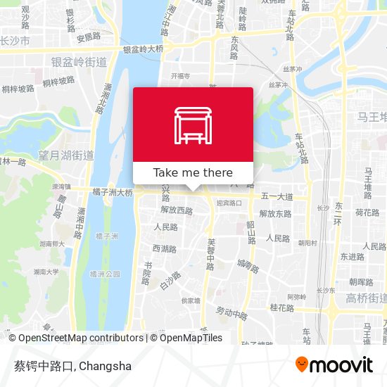 蔡锷中路口 map