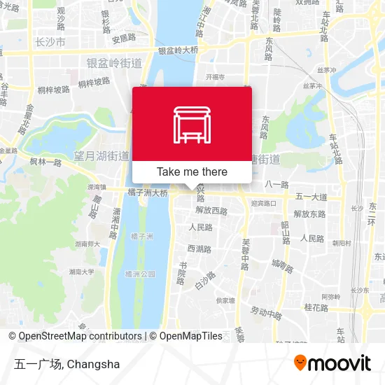 五一广场 map