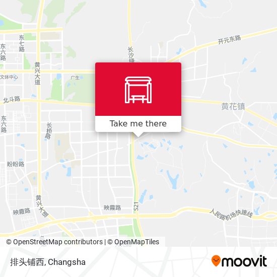 排头铺西 map