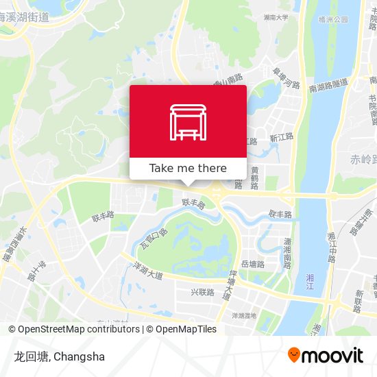 龙回塘 map