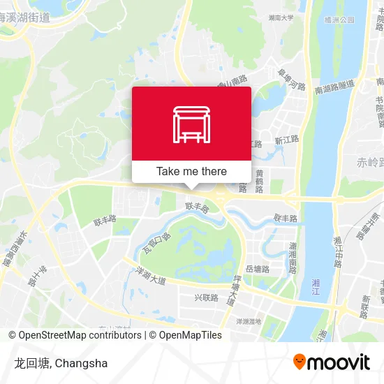 龙回塘 map