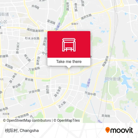 桃阳村 map