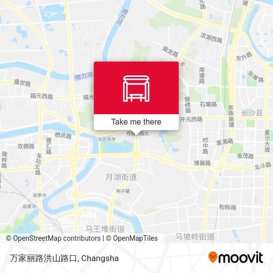 万家丽路洪山路口 map