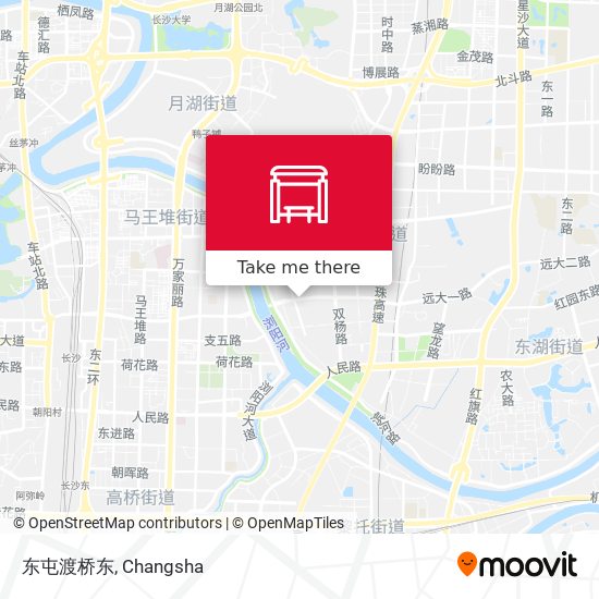 东屯渡桥东 map