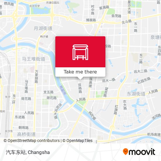 汽车东站 map