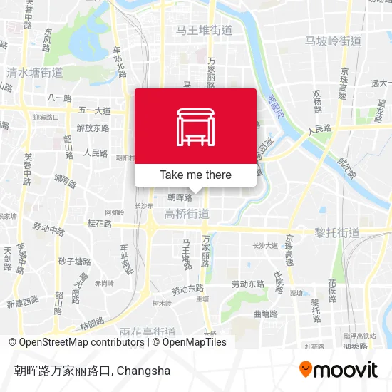 朝晖路万家丽路口 map