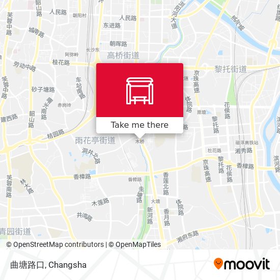 曲塘路口 map