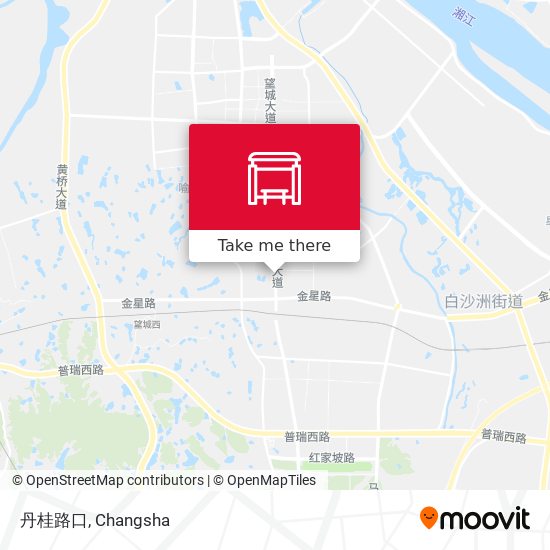 丹桂路口 map