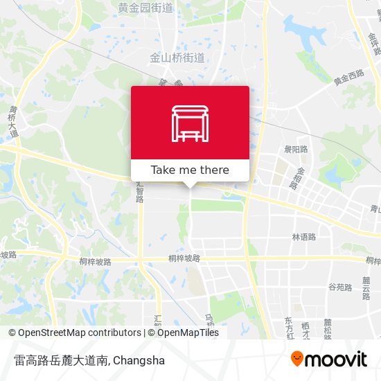 雷高路岳麓大道南 map