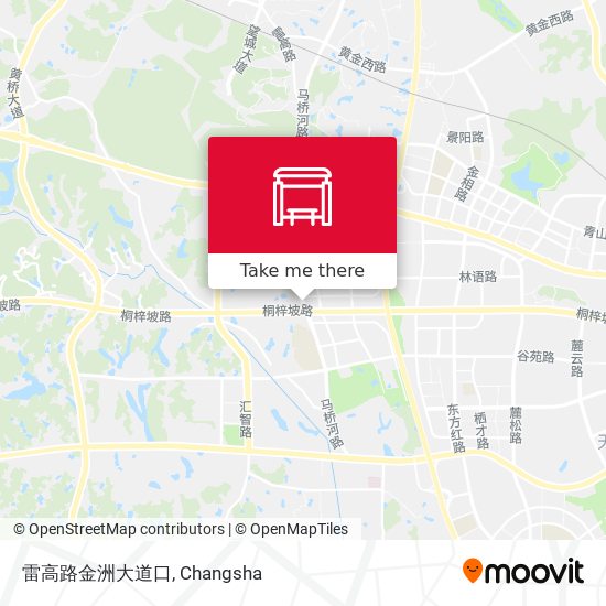 雷高路金洲大道口 map