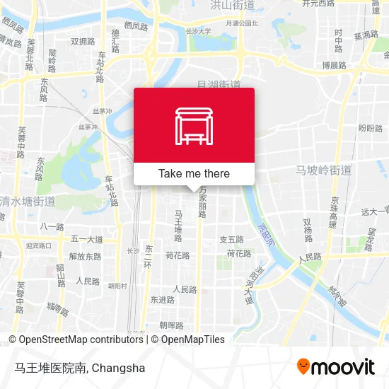 马王堆医院南 map