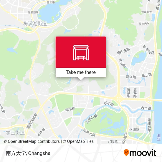 南方大学 map