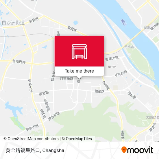 黄金路银星路口 map
