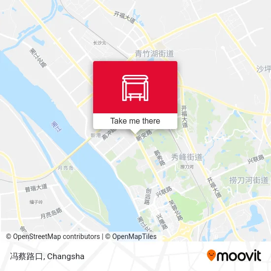 冯蔡路口 map