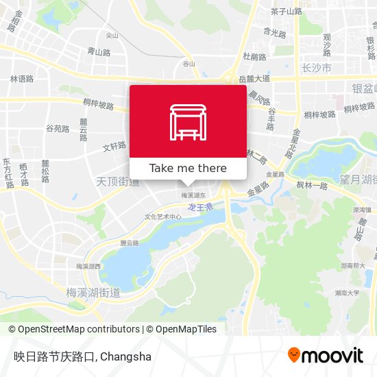 映日路节庆路口 map