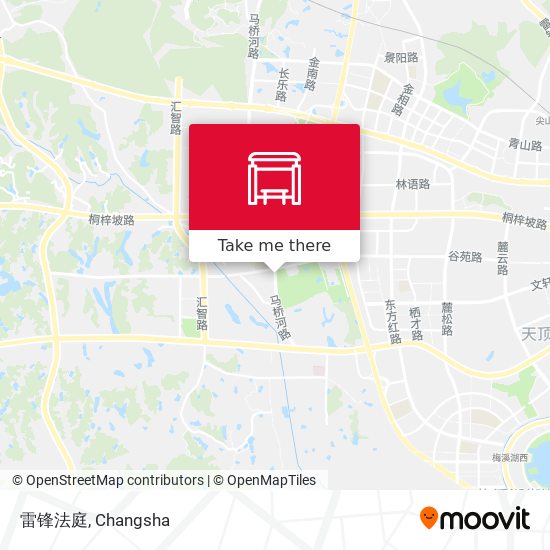 雷锋法庭 map