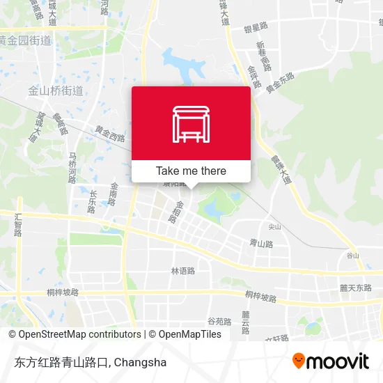 东方红路青山路口 map