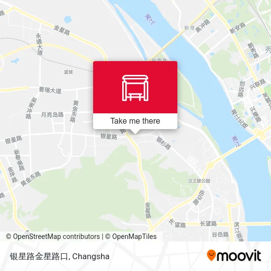 银星路金星路口 map