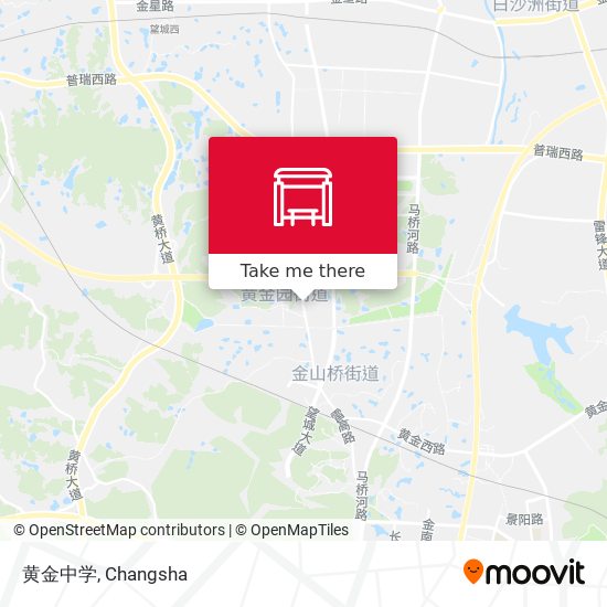 黄金中学 map