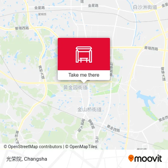 光荣院 map
