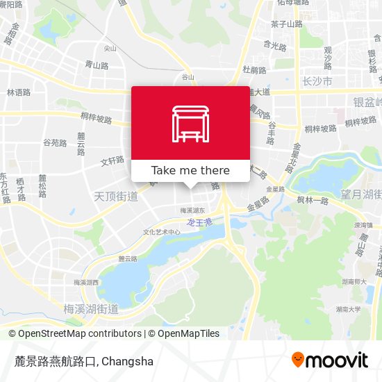 麓景路燕航路口 map