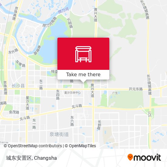 城东安置区 map
