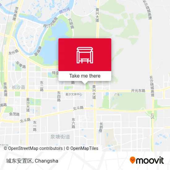 城东安置区 map