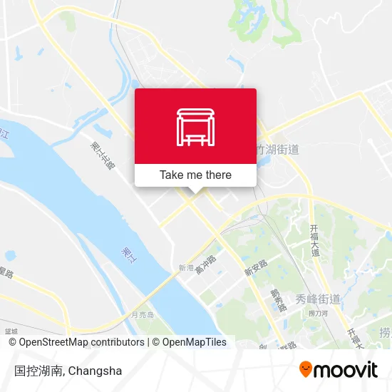 国控湖南 map