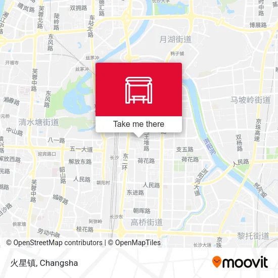 火星镇 map