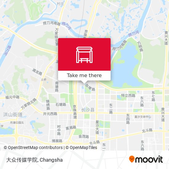 大众传媒学院 map