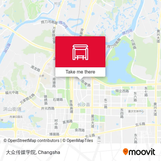大众传媒学院 map