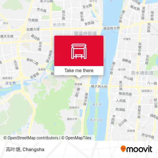 高叶塘 map