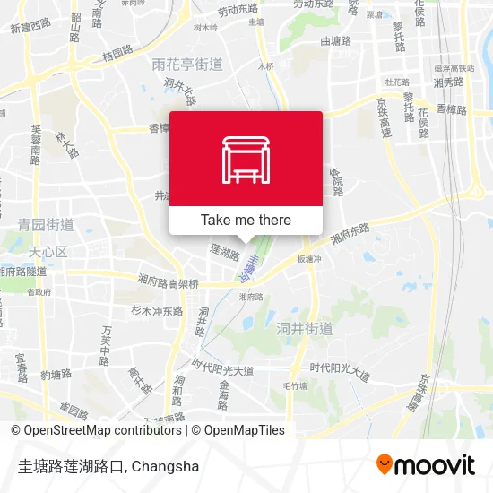 圭塘路莲湖路口 map