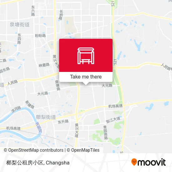 榔梨公租房小区 map