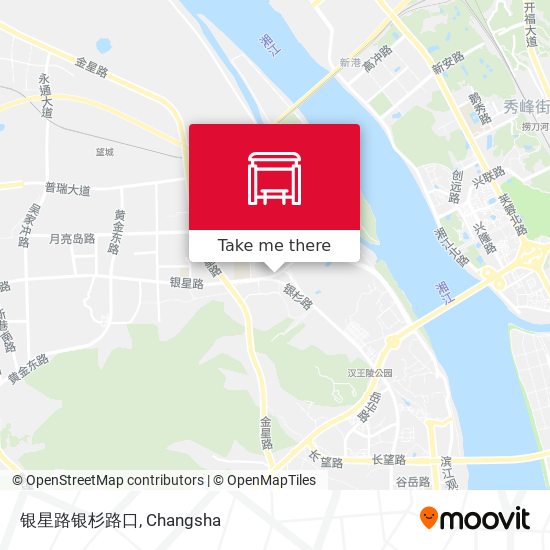 银星路银杉路口 map